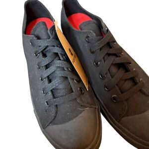 Shoes For Crews | Black Canvas Sneakers | Sz 6.5